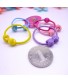 Set 50 chun buộc tóc bé gái nhiều màu sắc